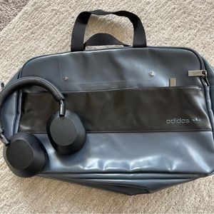 Vintage Faux Leather Adidas Bag